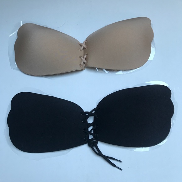 2 pack invisible silicone breathable strapless Bra - Picture 8 of 9